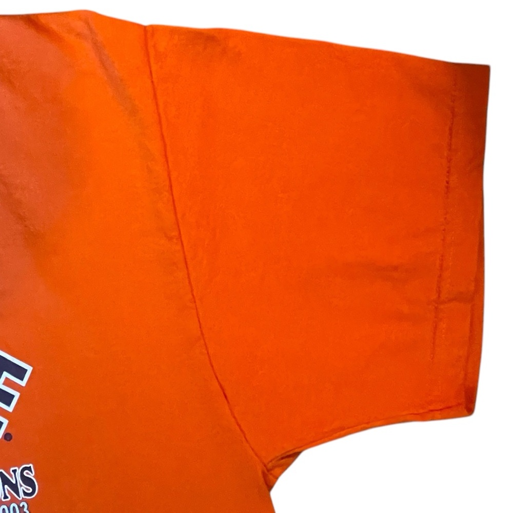 Vintage Syracuse T-Shirt SU Orangemen Basketball 2003 National Champions Mens XL - Picture 8 of 14